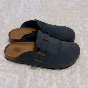 Women Slate Blue Slip-On Loafers